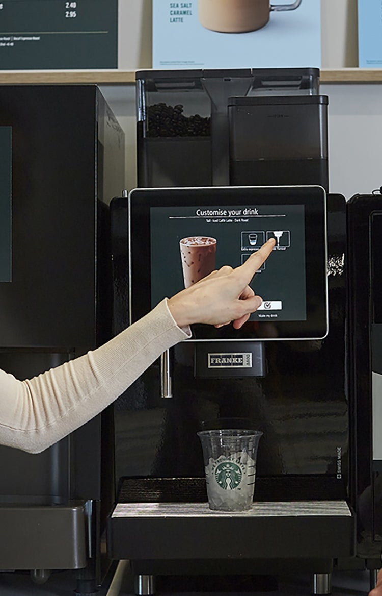 Solución Self-serve | Starbucks & Nestlé Professional